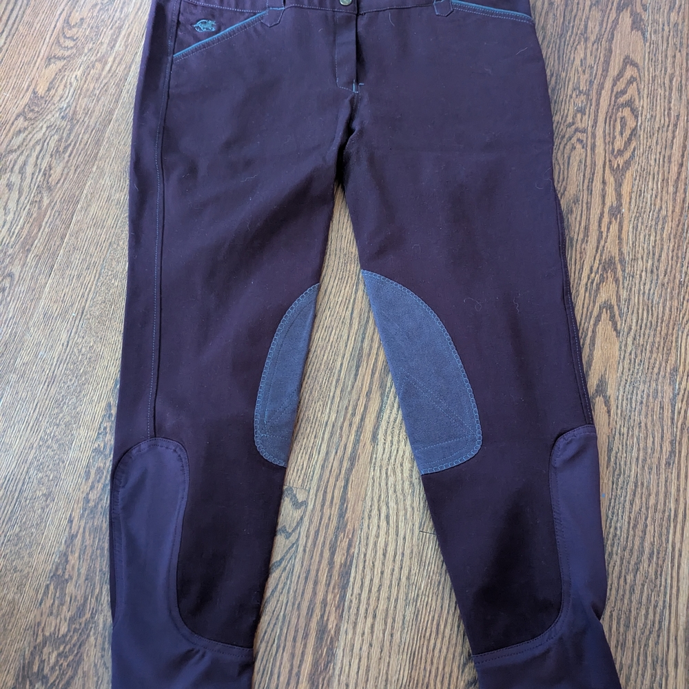 Stylish Women's Purple Riding Pants
